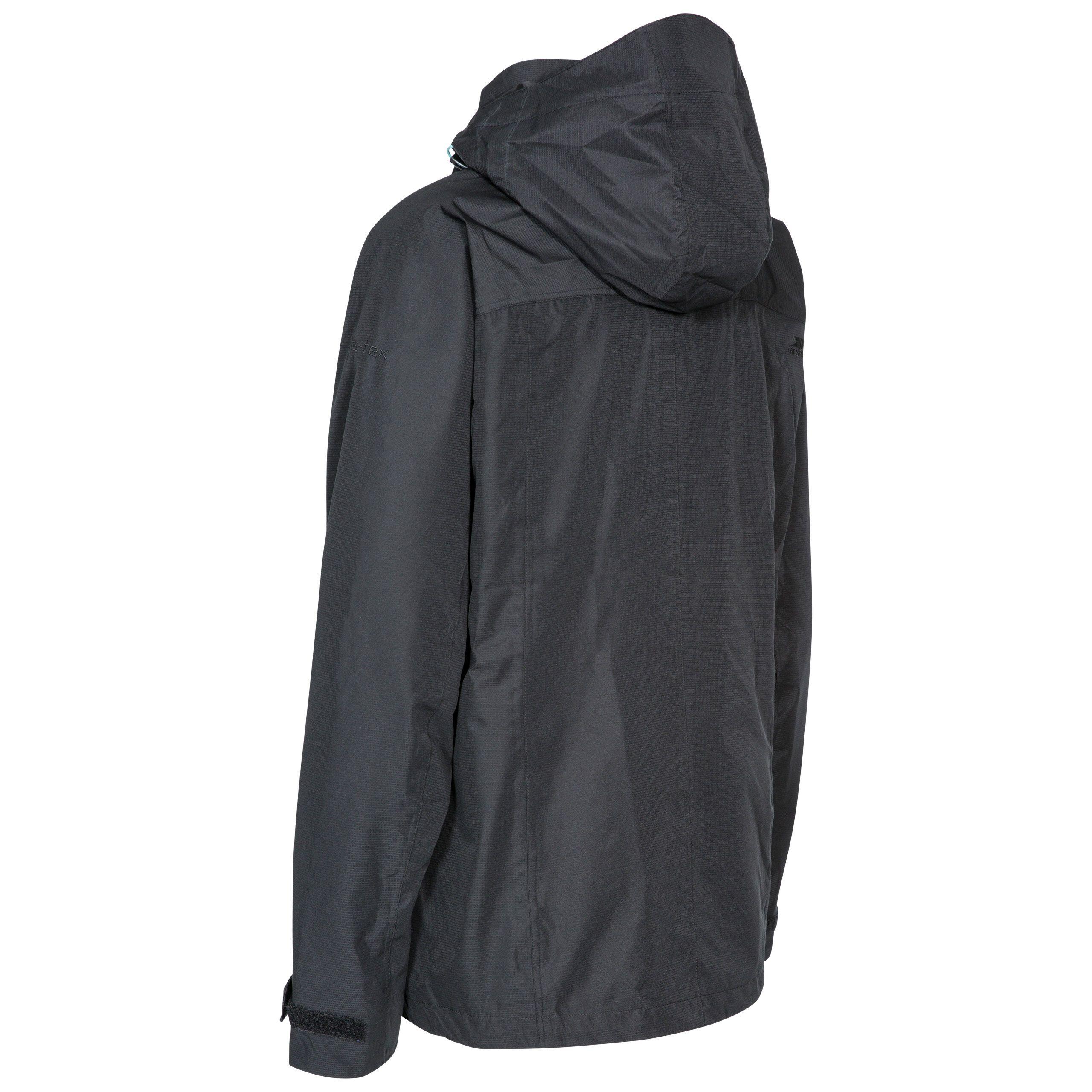 Women's REVIEW waterproof jacket (Black)