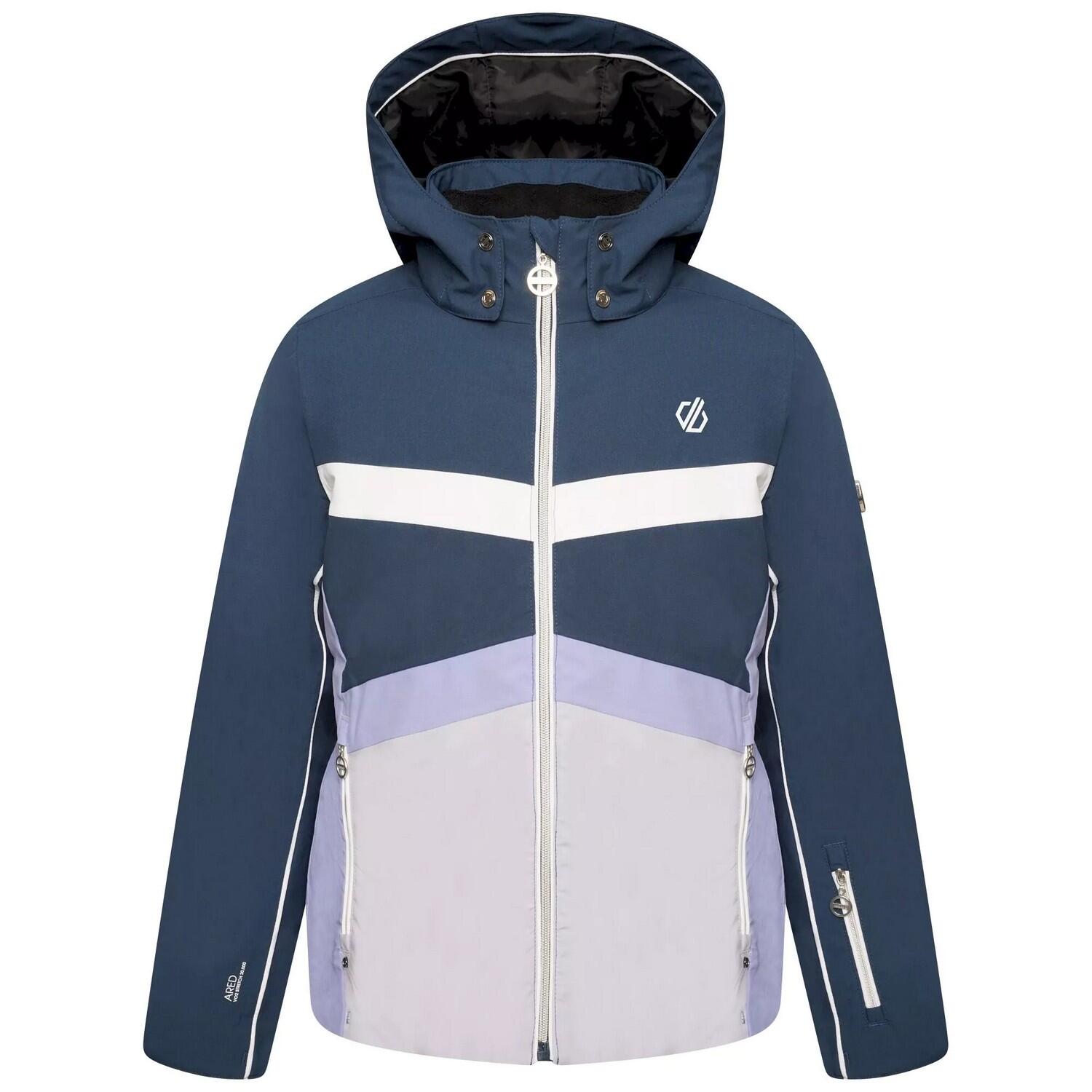 Girls Belief II Ski Jacket (Moonlight Denim/Cosmic Lilac) 1/4