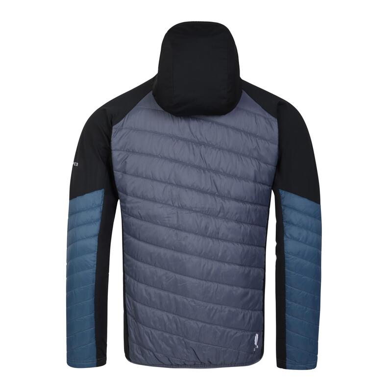 Veste matelassée GENDARME Homme (Gris bleu / Noir)