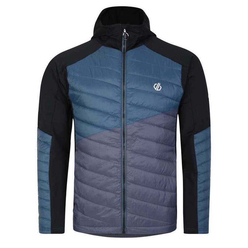 Veste matelassée GENDARME Homme (Gris bleu / Noir)