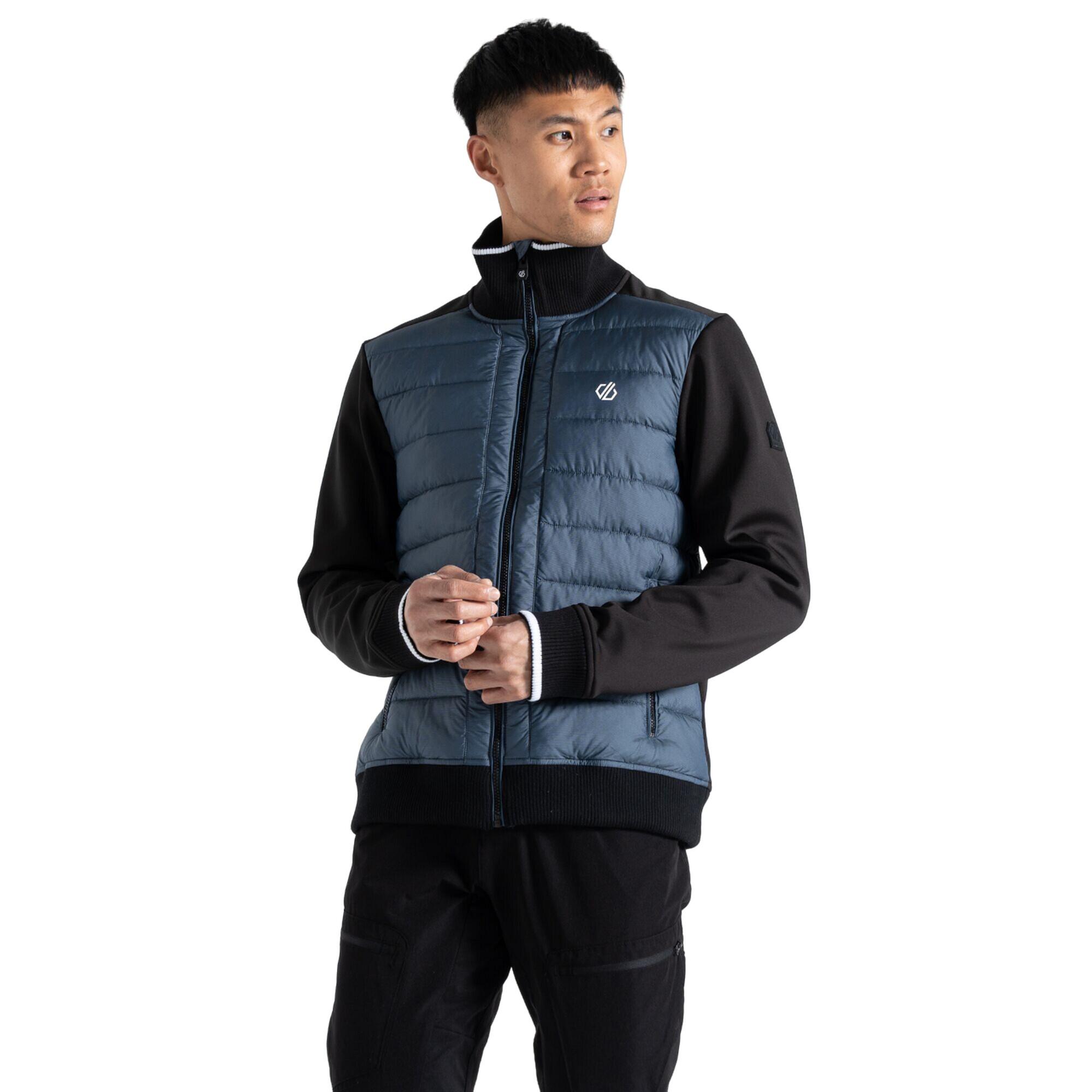 DARE 2B Mens Frost Quilted Hybrid Jacket (Moonlight Denim/Black)