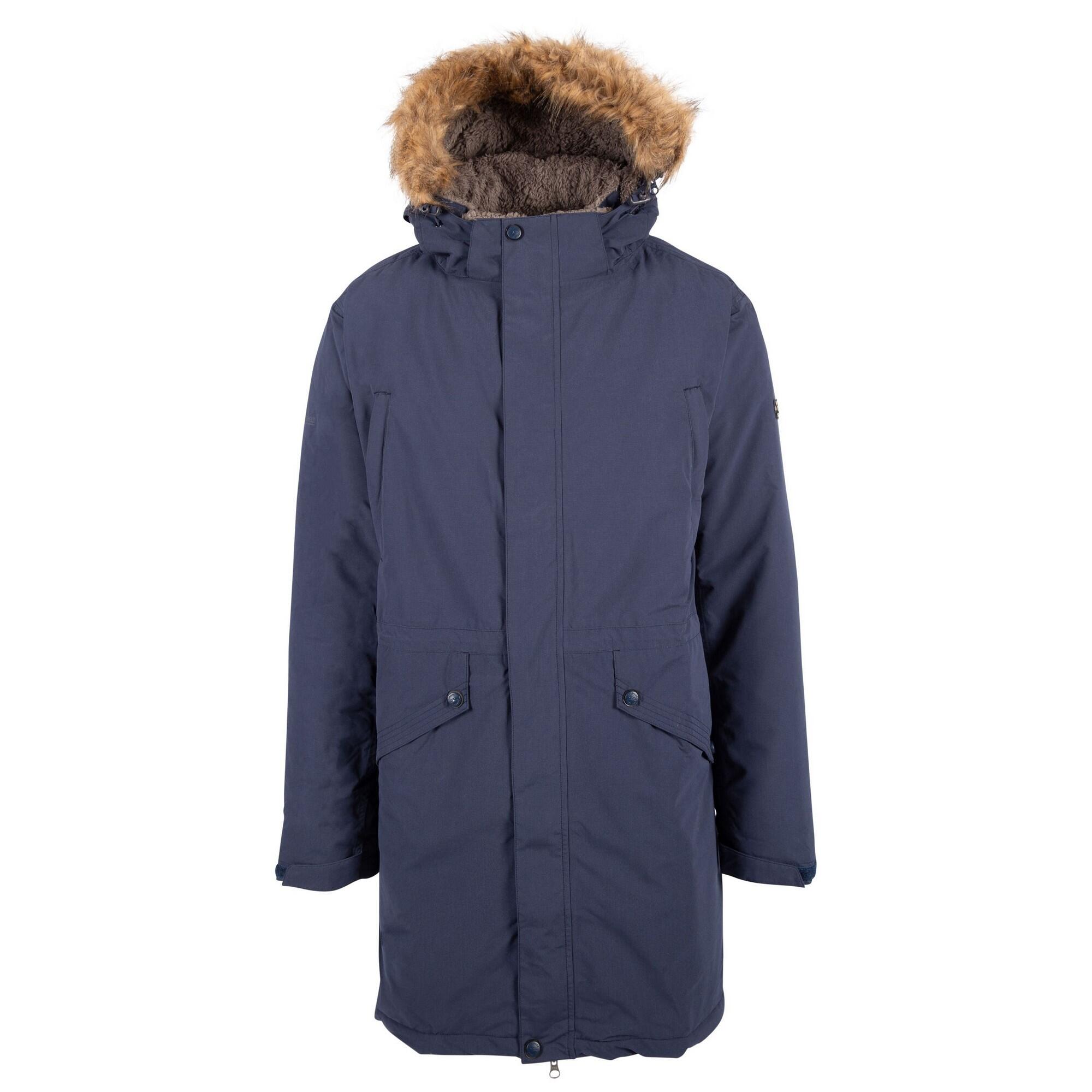 VERTON Men's Quilted Jacket (Navy Blue)