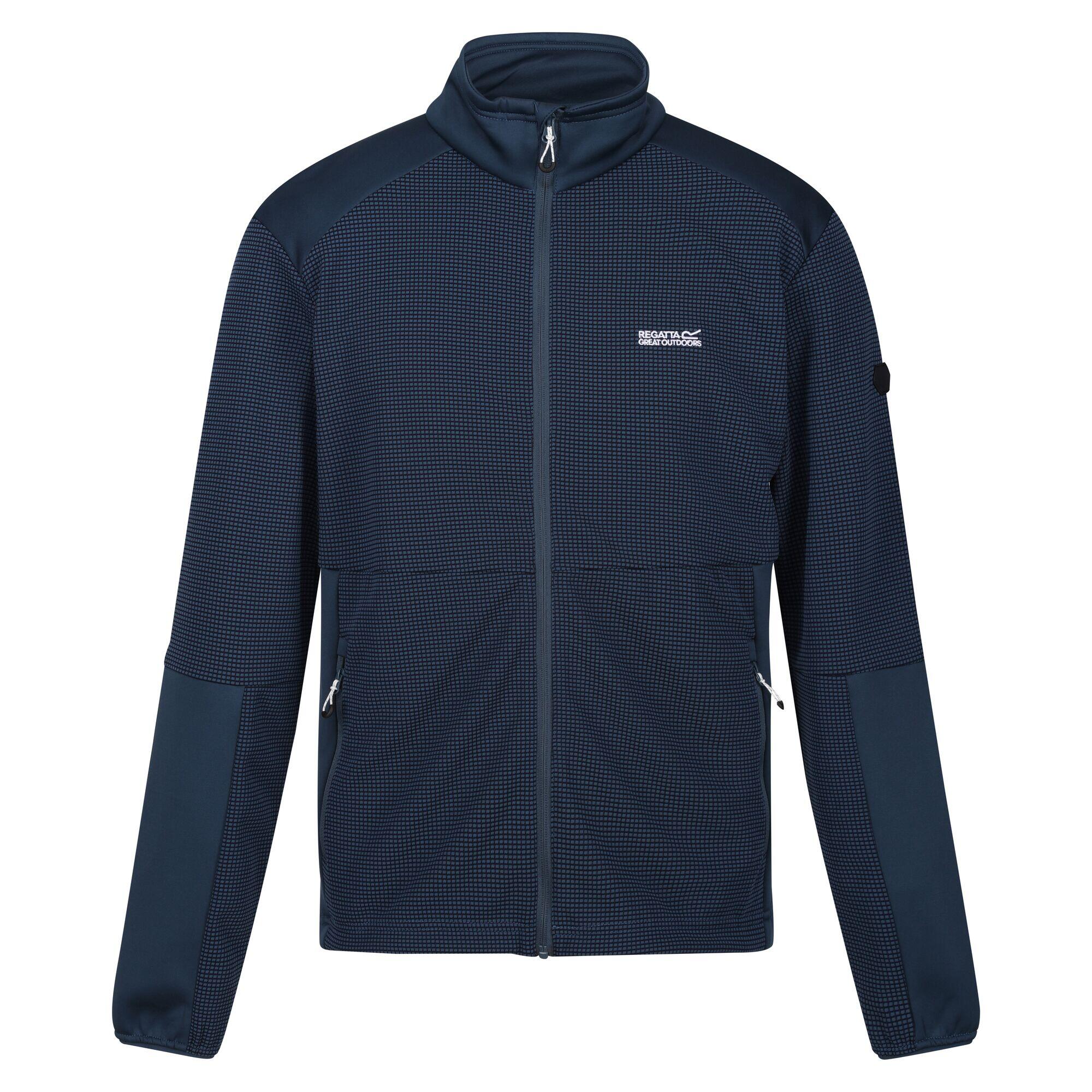 Men's HIGHTON fleece jacket (Dark blue)