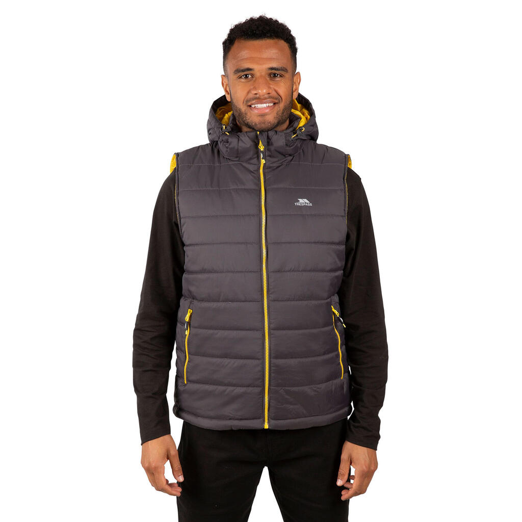 Mens Franklyn Padded Gilet (Dark Grey)