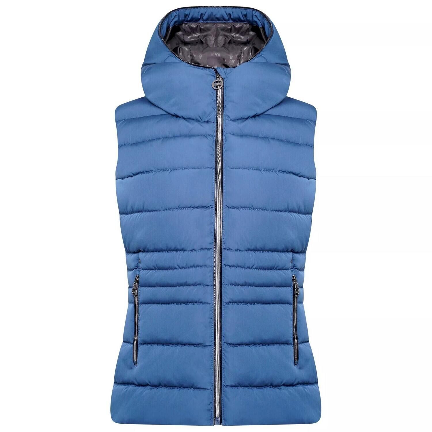 DARE 2B Womens/Ladies Reputable Padded Gilet (Moonlight Denim)