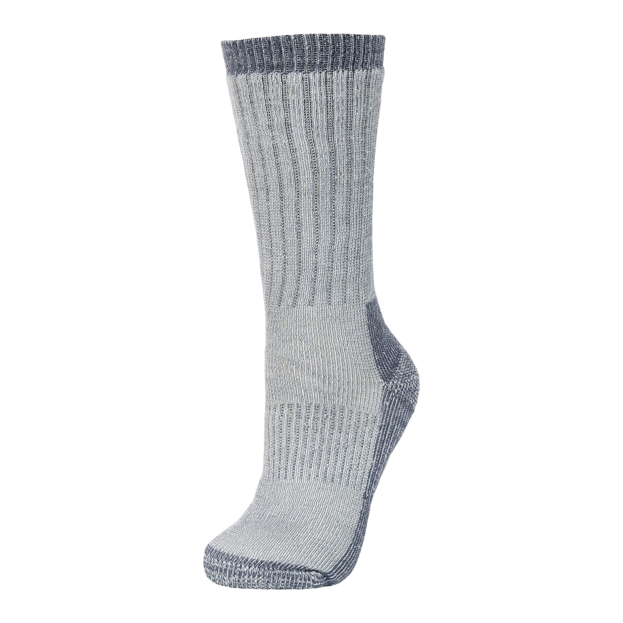 Chaussettes De Marche DLX Homme (Gris Chiné) 2/4