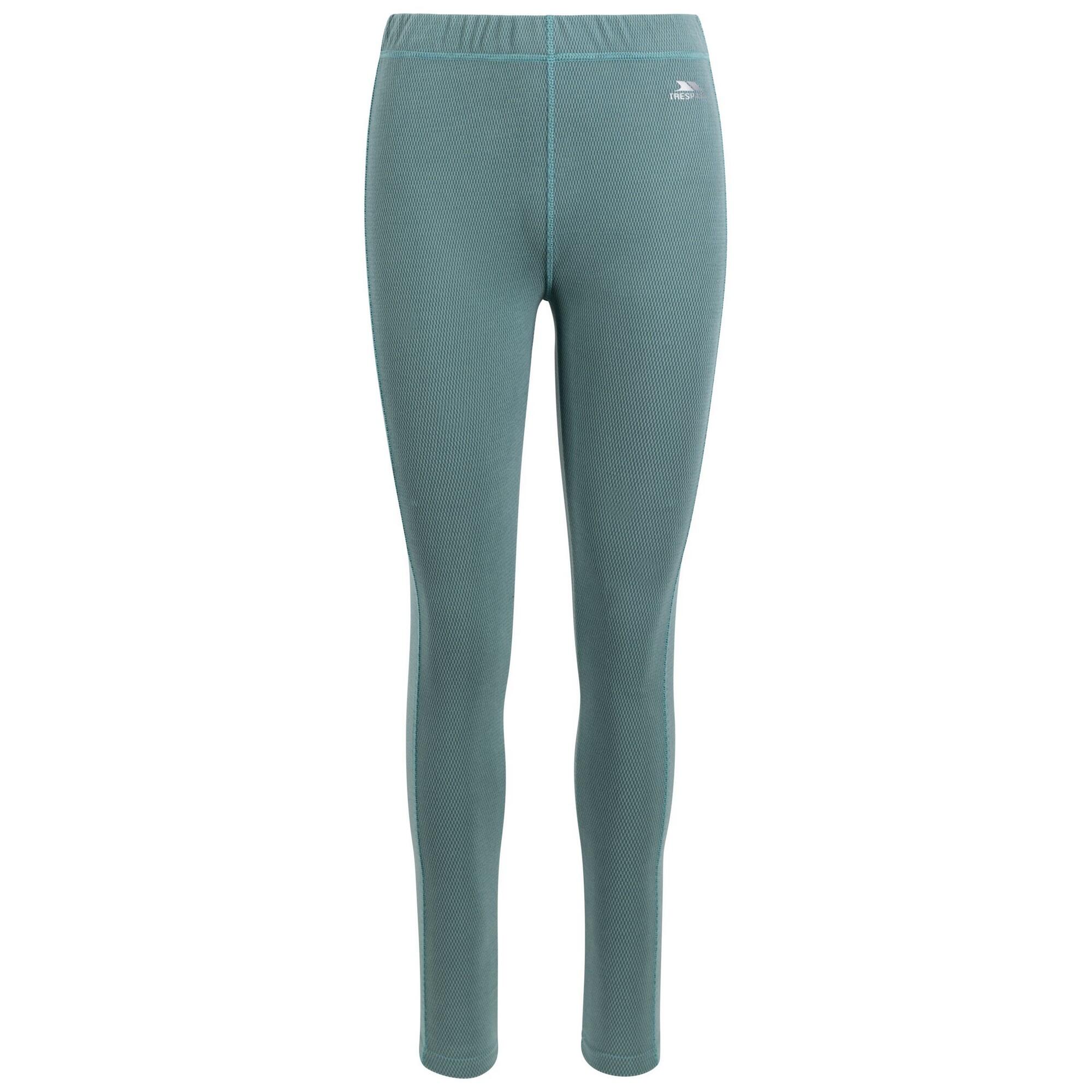 TRESPASS Womens/Ladies Sunita Base Layer Bottoms (Pewter/Teal Mist)