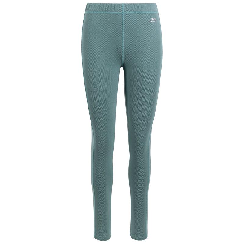 Pantalones de Capa Base Sunita para Mujer Peltre, Cerceta Neblina