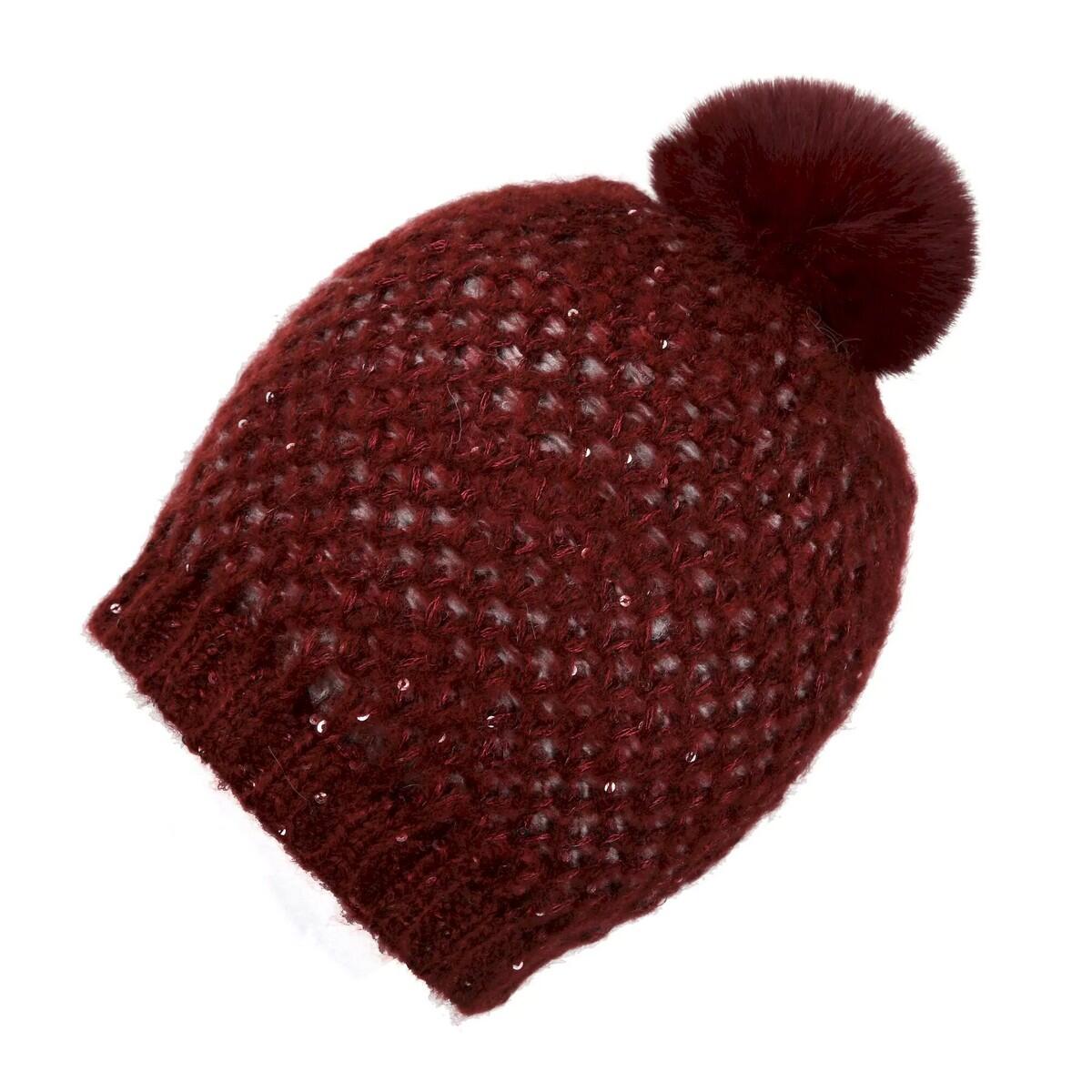 Bonnet D´hiver LORELAI Femme (Bordeaux) 2/4