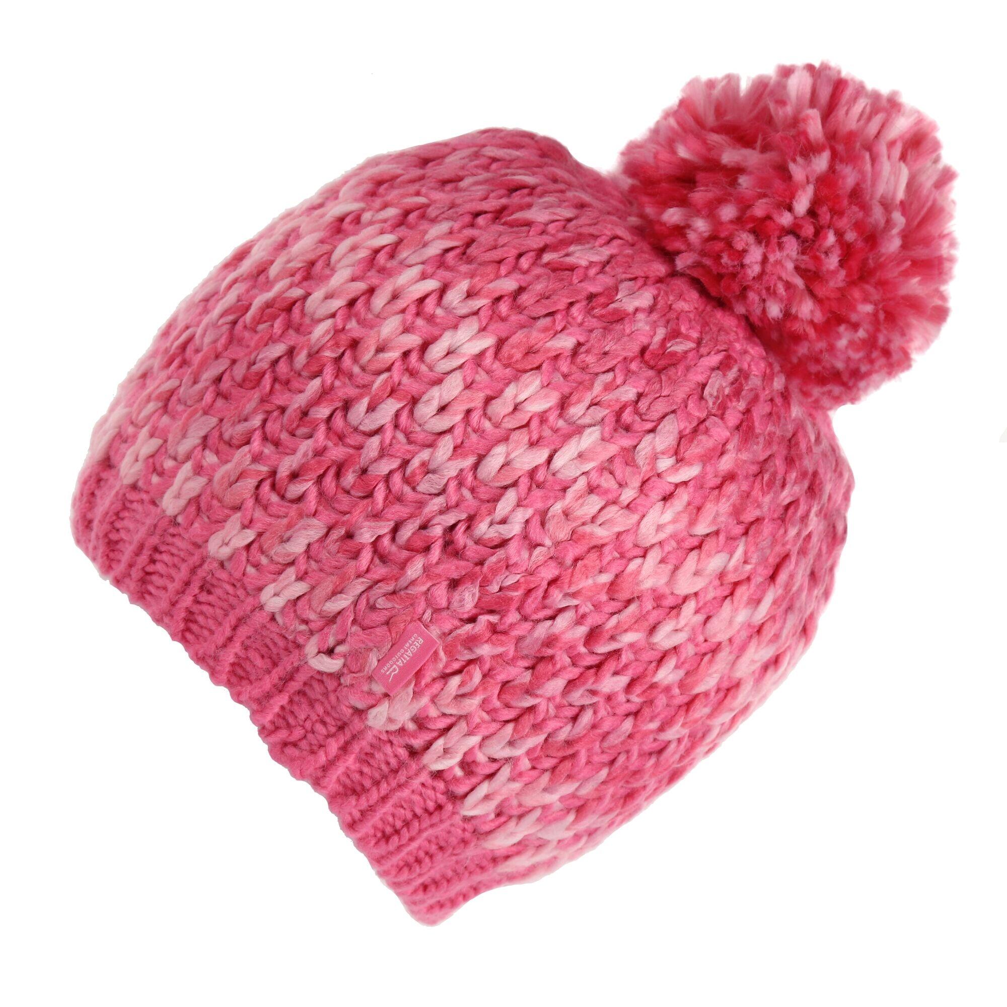 REGATTA Childrens/Kids Bitsie V Beanie (Pretty Pink)