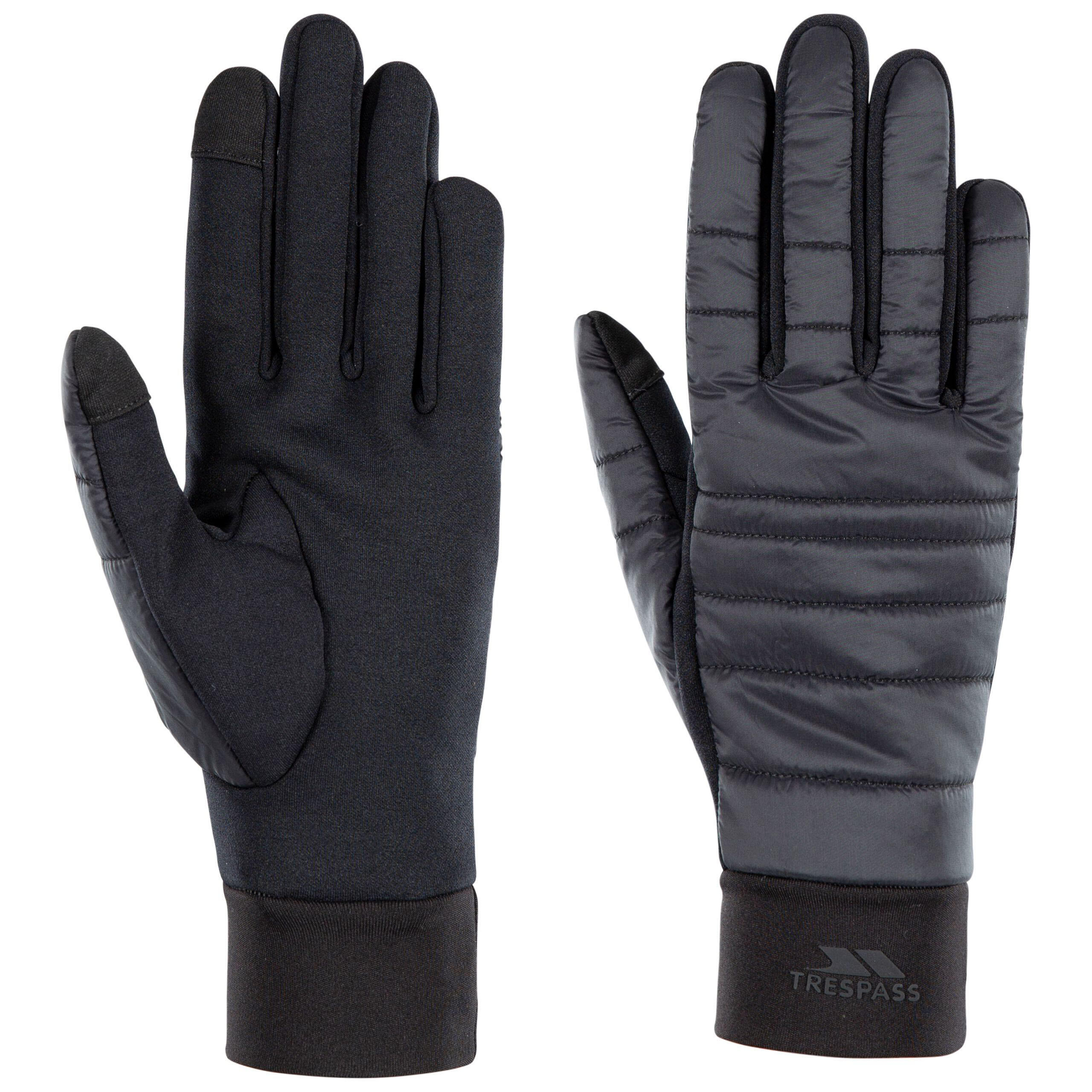 Adulto Unisex Pelle Guanto 60% Poliestere 35% Poliammide 5% Elastane Trespass 1/4