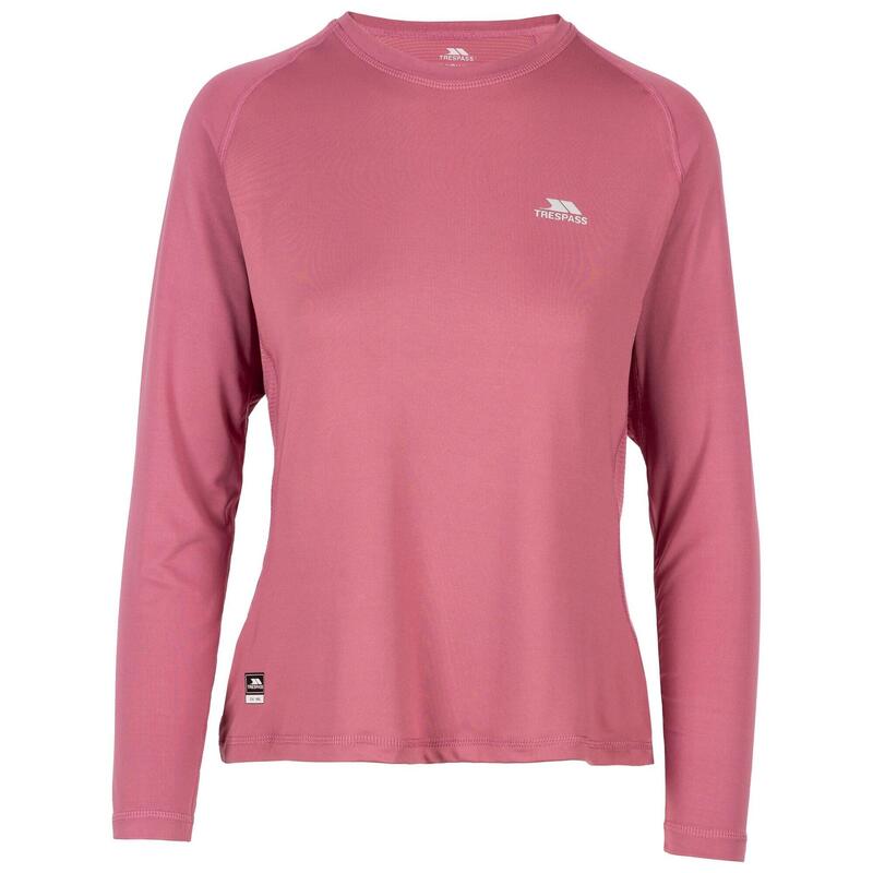 Camiseta Interior Deportiva Ivana para Mujer Rubor Rosa