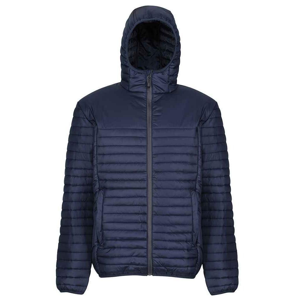 Mens Honestly Made Recycled Thermal Padded Jacket (Navy) 1/5