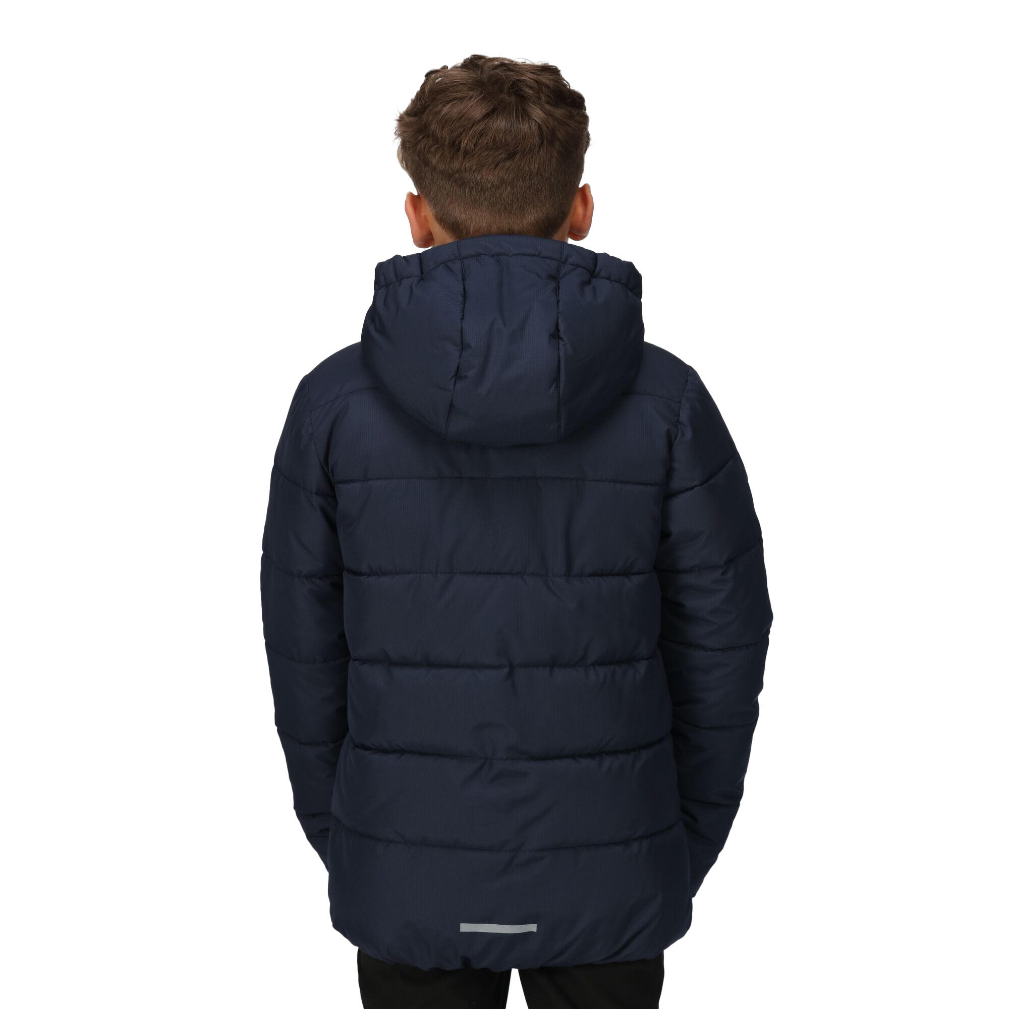 Childrens/Kids Thermal Padded Jacket (Navy/New Royal) 4/5