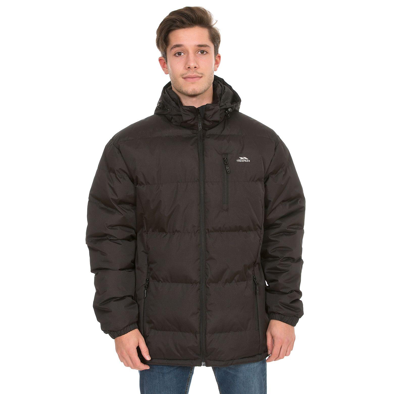 Giacca Imbottita Uomo Trespass Clip Nero 4/5