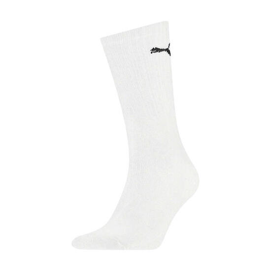 Unisex Sportsocken für Erwachsene, 3erPack Damen und Herren Weiß