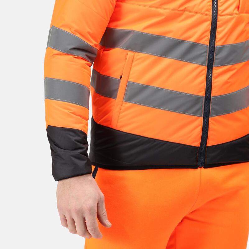 ThermoTop Signalkleidung für Herren Orange/Marineblau