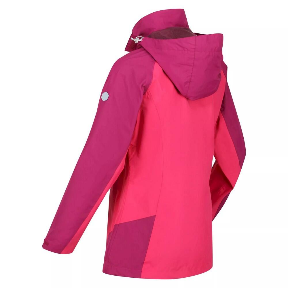 Womens/Ladies Calderdale IV Waterproof Jacket (Rethink Pink/Wild Plum) 4/5