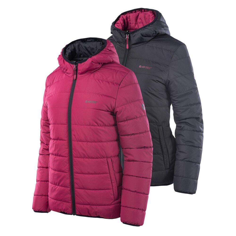 Womens/Ladies Haimo Padded Jacket (Beet Red/Black) 3/3