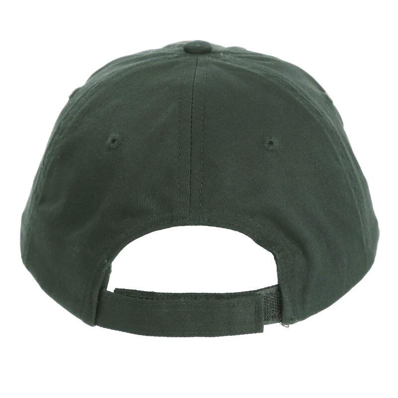 Unisex volwassene 5 panel baseballpet (Donkergroen)