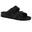 Sandalias Brooklyn Slipon Diseño Tiras Dobles para Hombre Negro