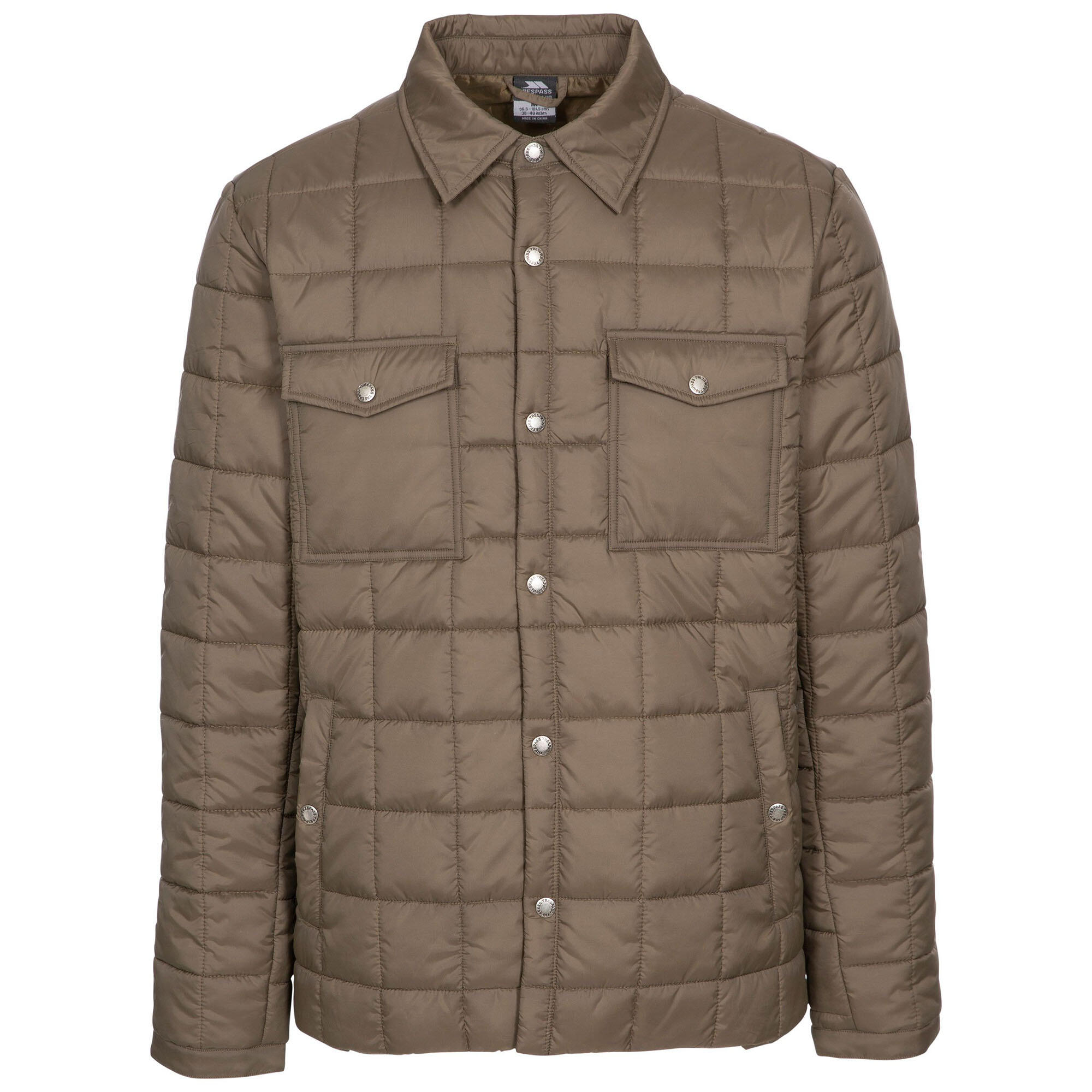 HULLFORD Men's down jacket (Dark khaki)