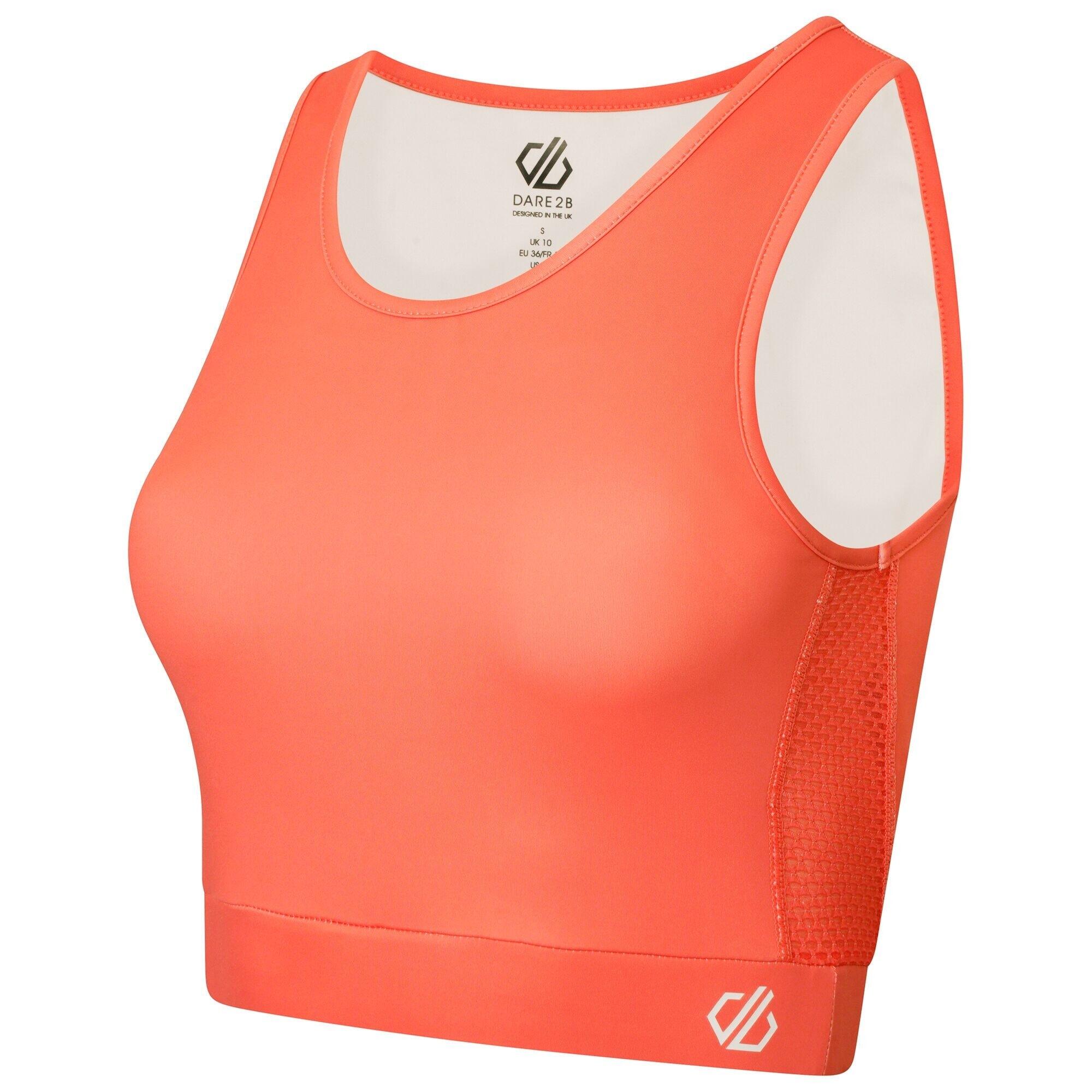 Women's FLEUR EAST EDIT MOVE sports bra (Peach)