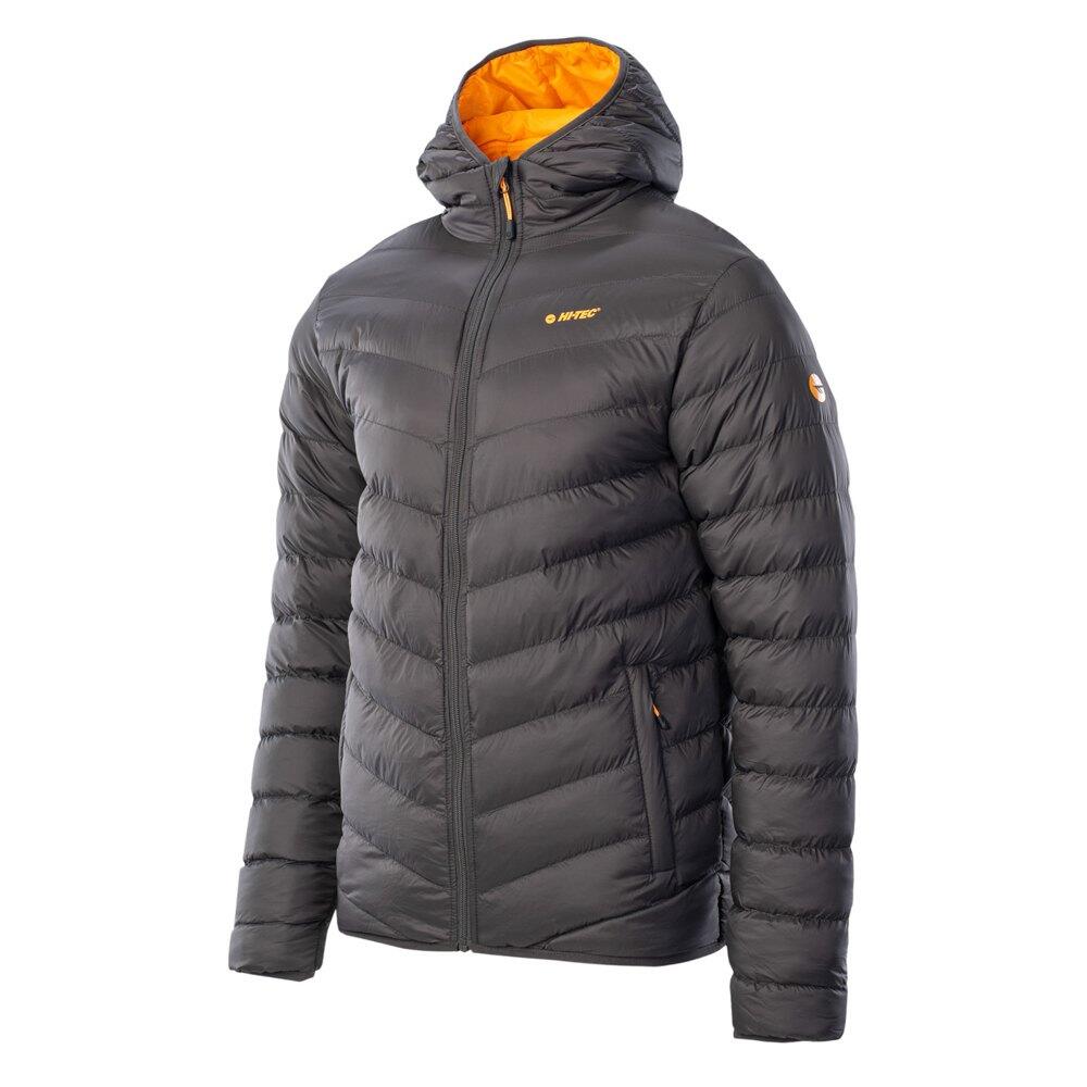 Veste Matelassée SALRIN Homme (Encre Noire / Jaune Orangé) 3/3