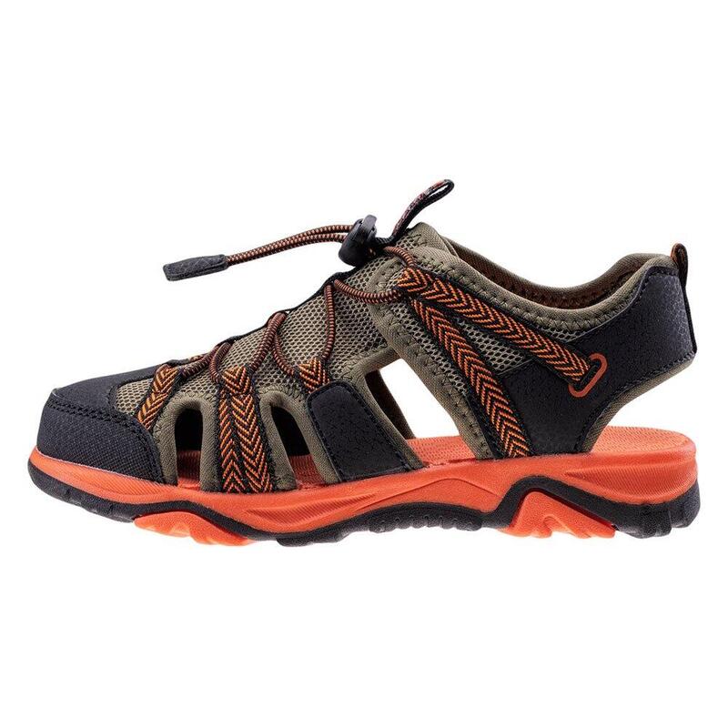 Sandales SANEV Enfant (Noir / Kaki / Orange)