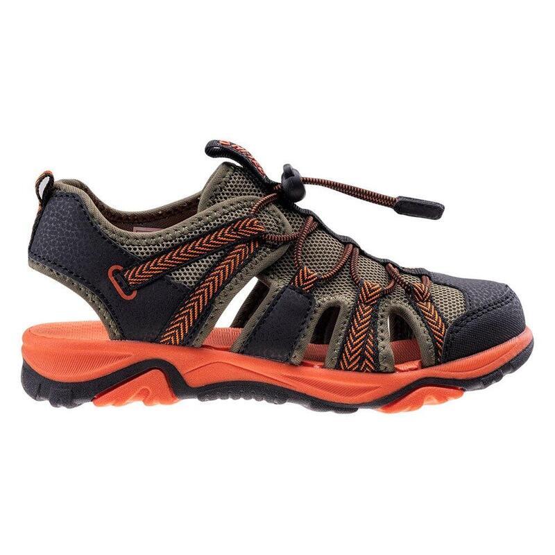 Sandales SANEV Enfant (Noir / Kaki / Orange)