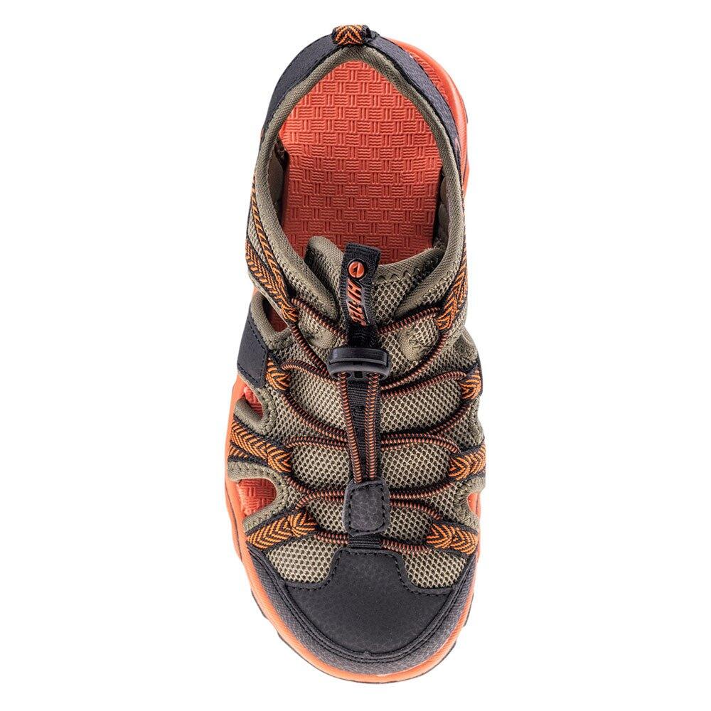 Sandales SANEV Enfant (Noir / Kaki / Orange) 4/4