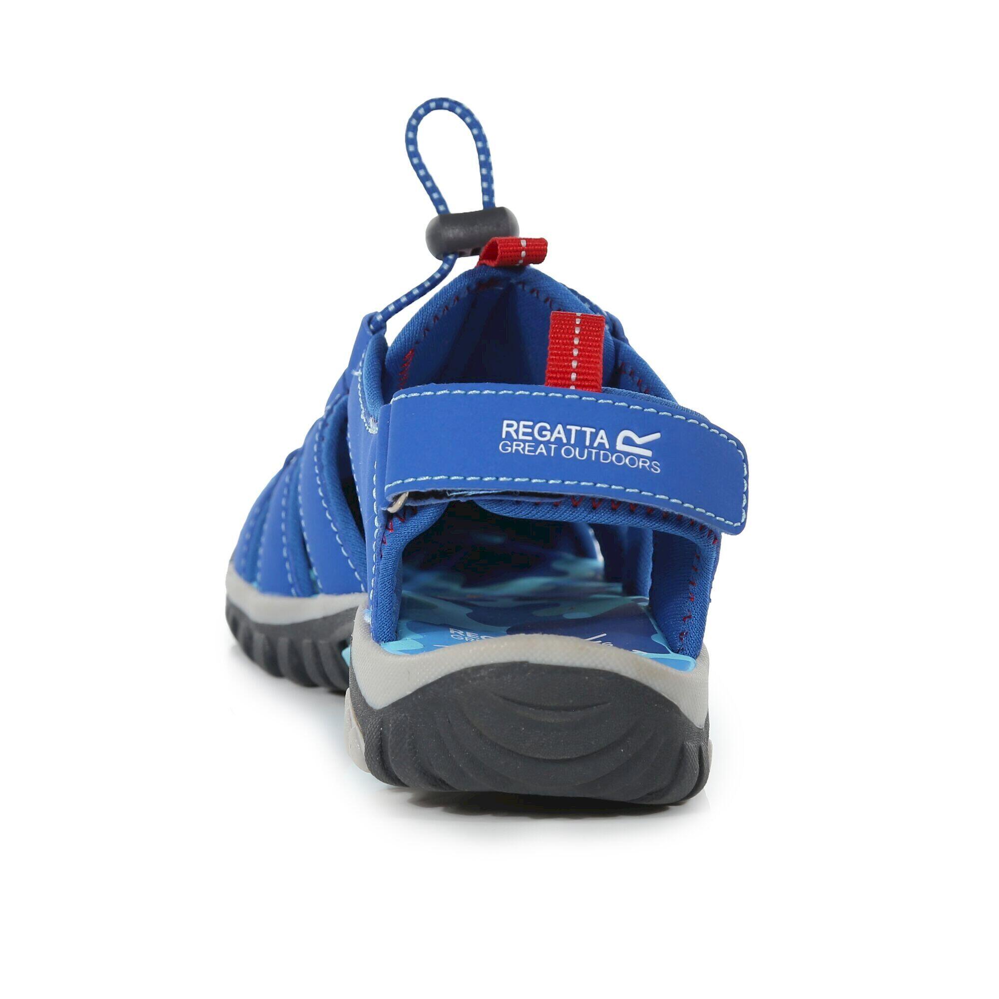 Children's sandals (Bright blue / Red)