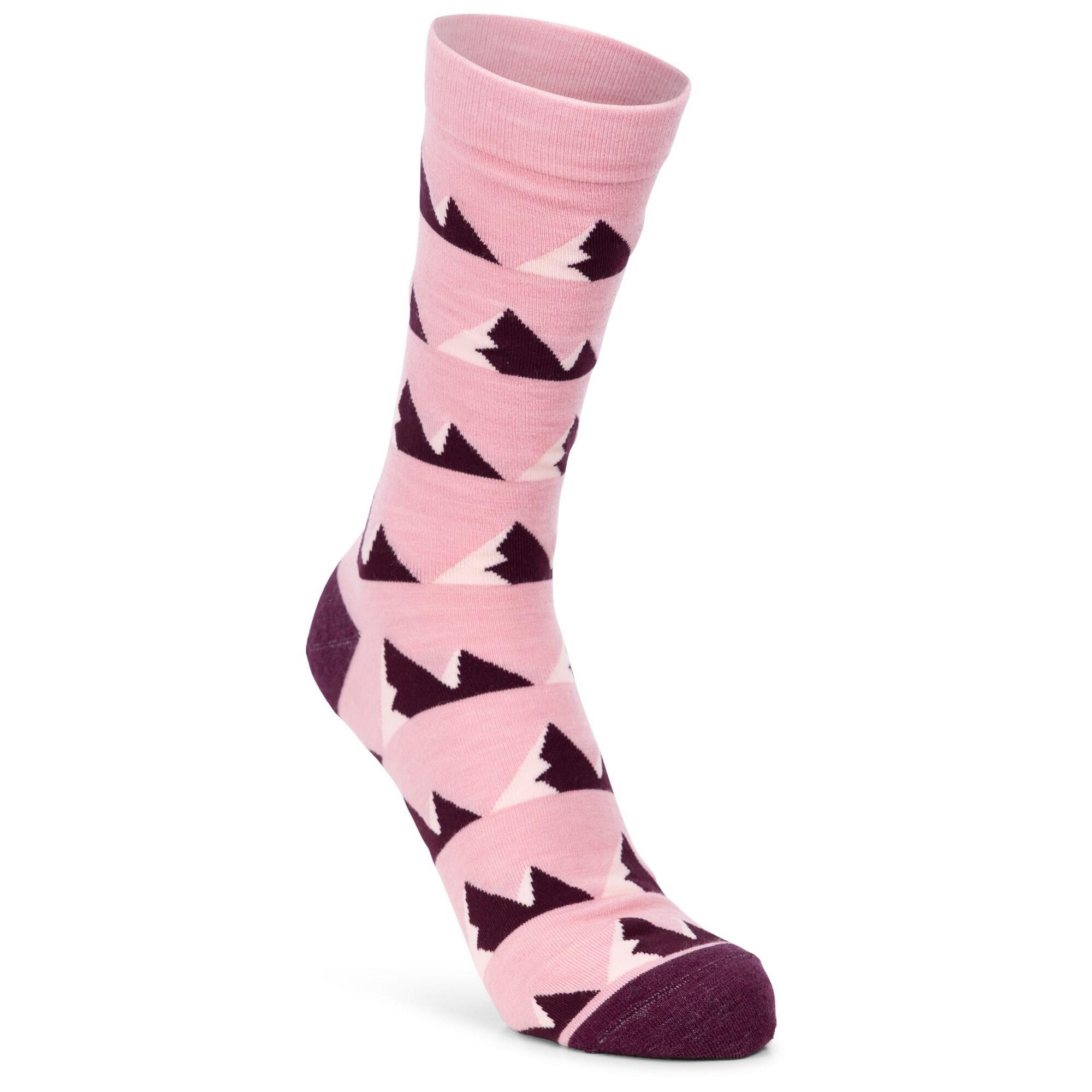 TRESPASS Unisex Adult Saxon DLX Trekking Socks (Candy Pink)
