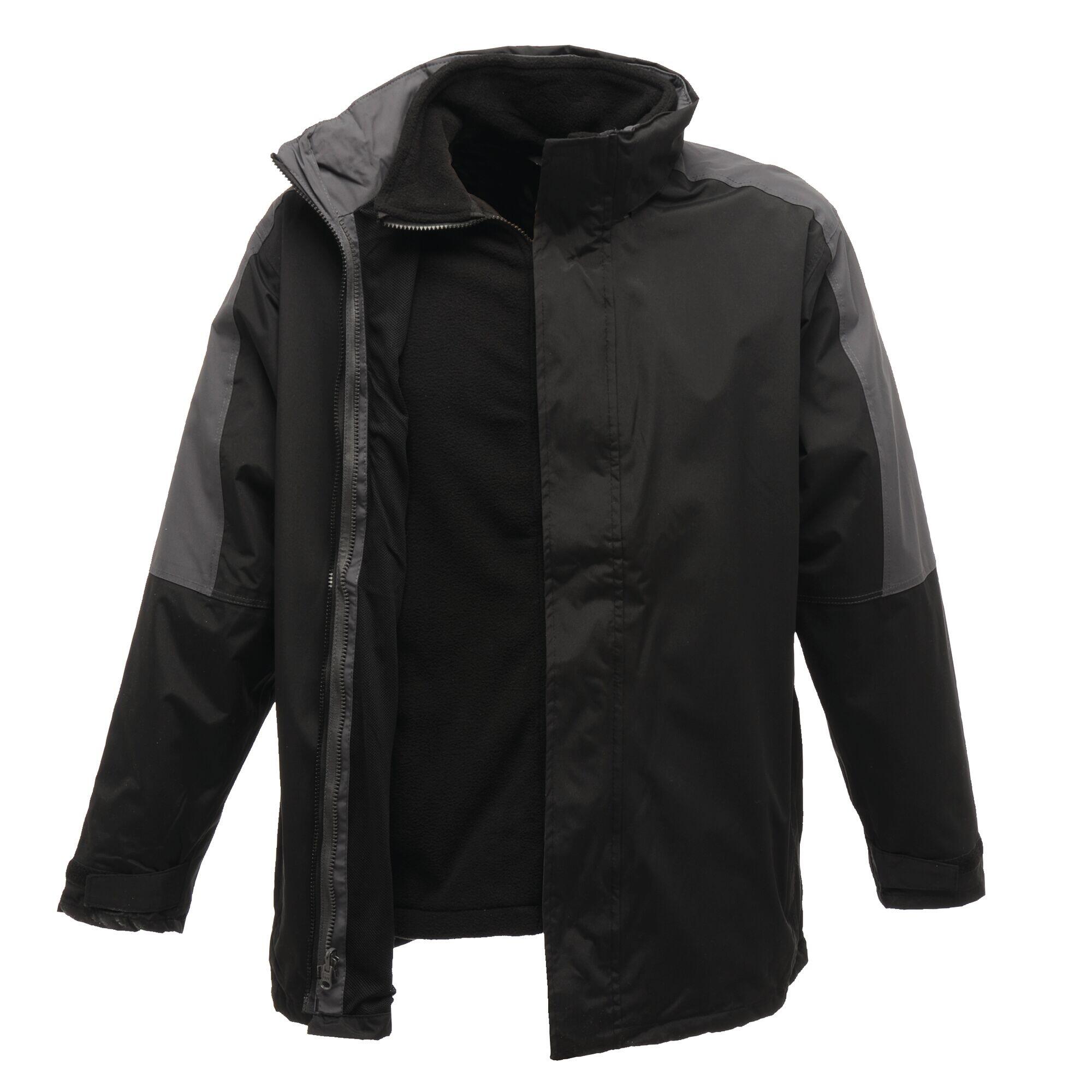 Men's DEFENDER multifunctional jacket (Black/grey)