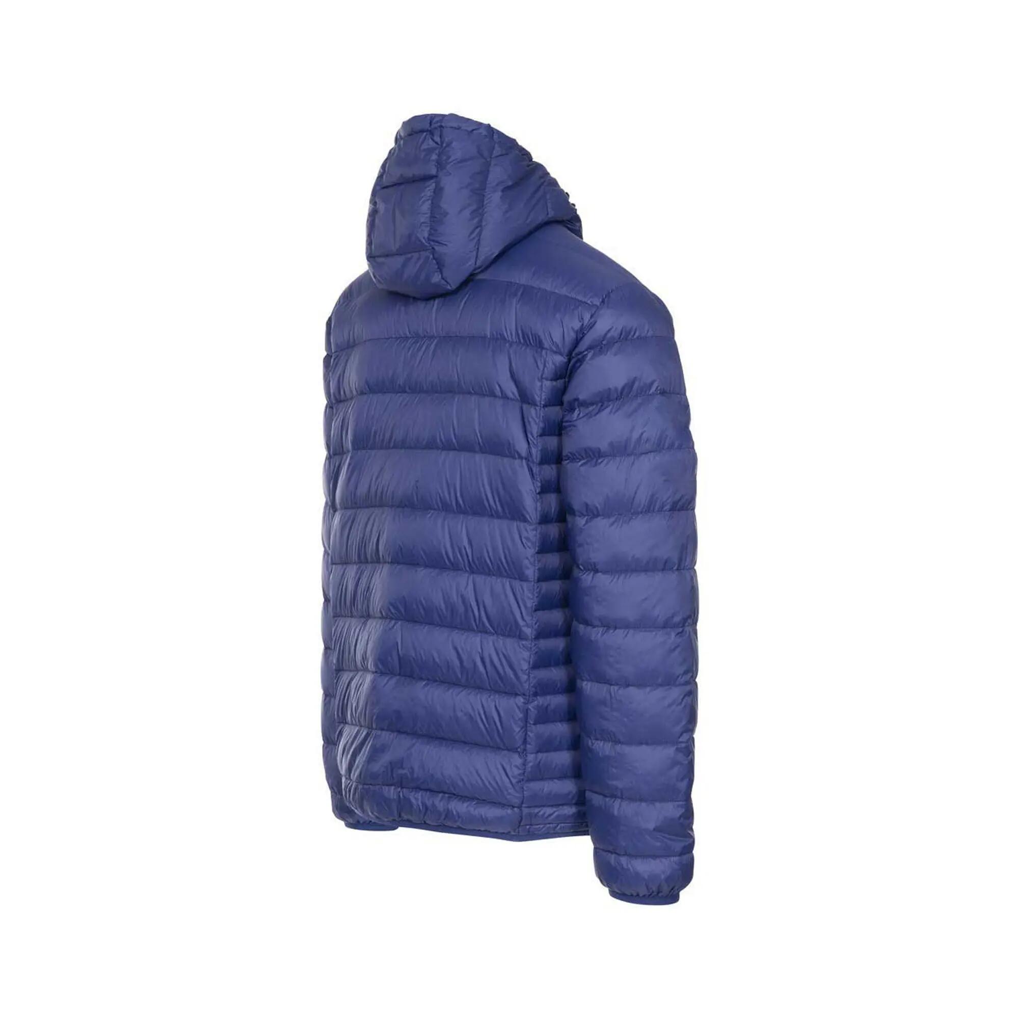 Daunenjacke Whitman II Herren Blau bedruckt 3/4