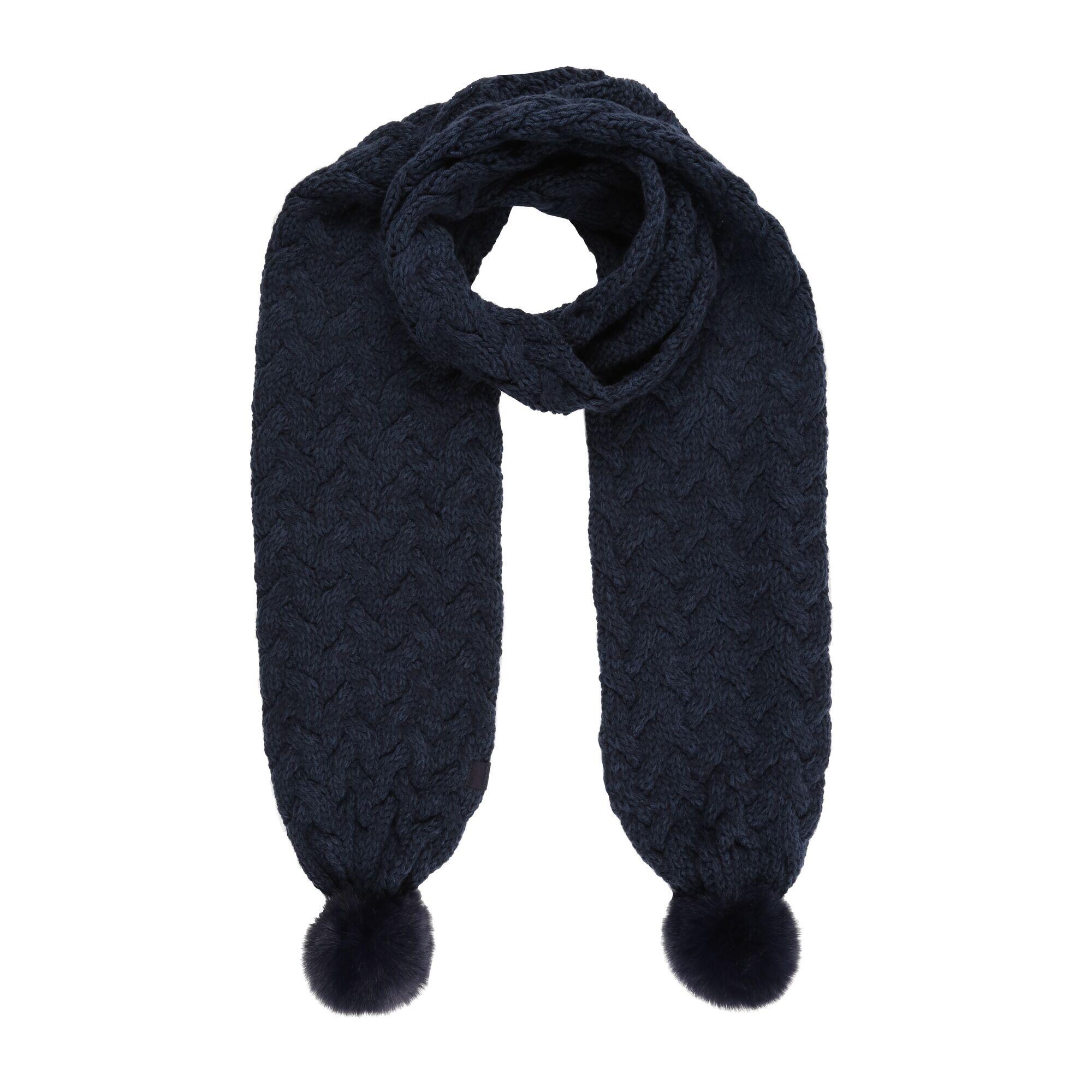 Womens/Ladies Lovella IV Winter Scarf (Navy) 1/2