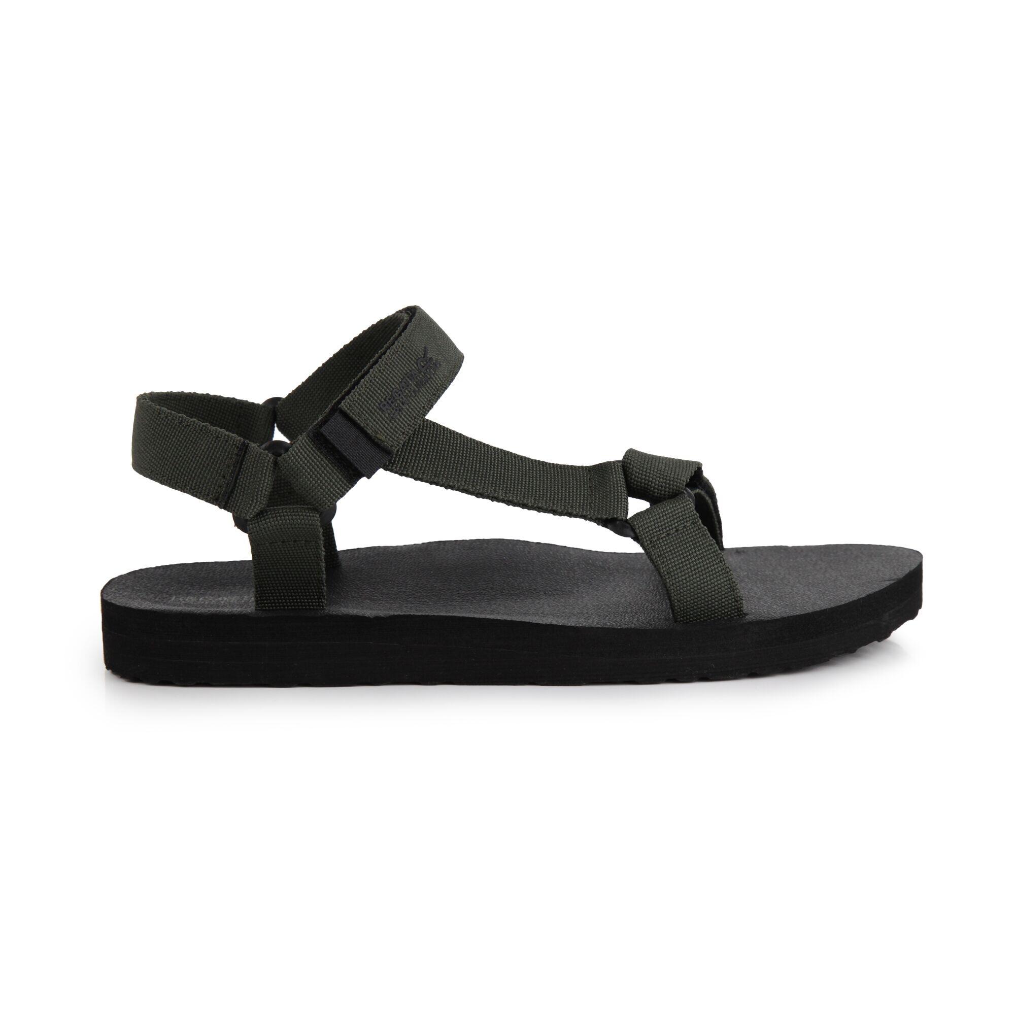Sandali Uomo Regatta Vendeavour Cachi Scuro Nero 4/5