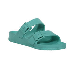 Dames Brooklyn Sandalen met dubbele bandjes (Oceaangolf)