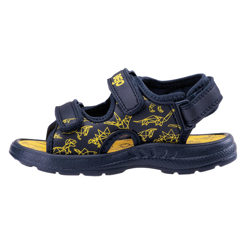Timini sandalen voor kinderen (Marine / geel)