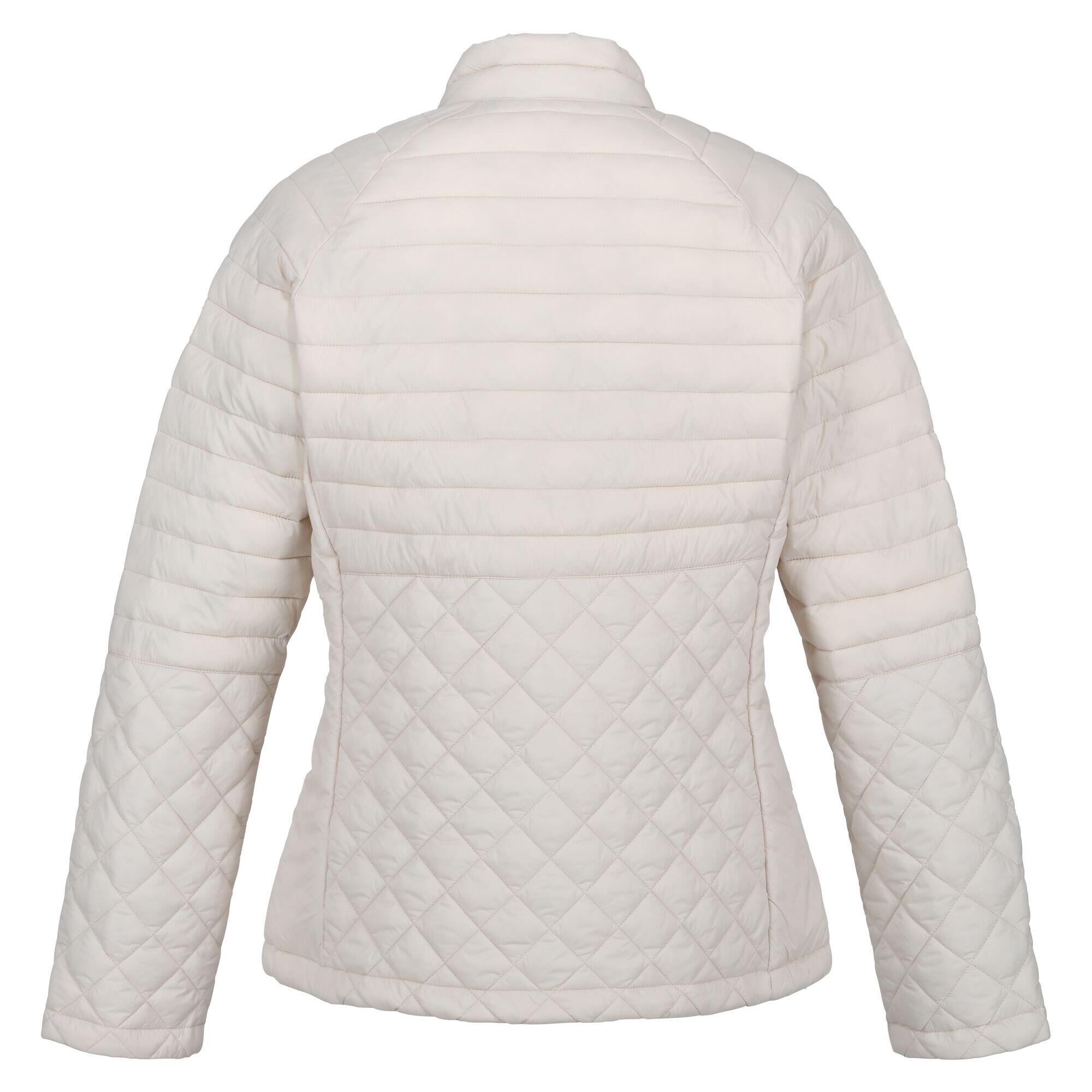 Womens/Ladies Tulula Quilted Padded Jacket (Light Vanilla) 2/5