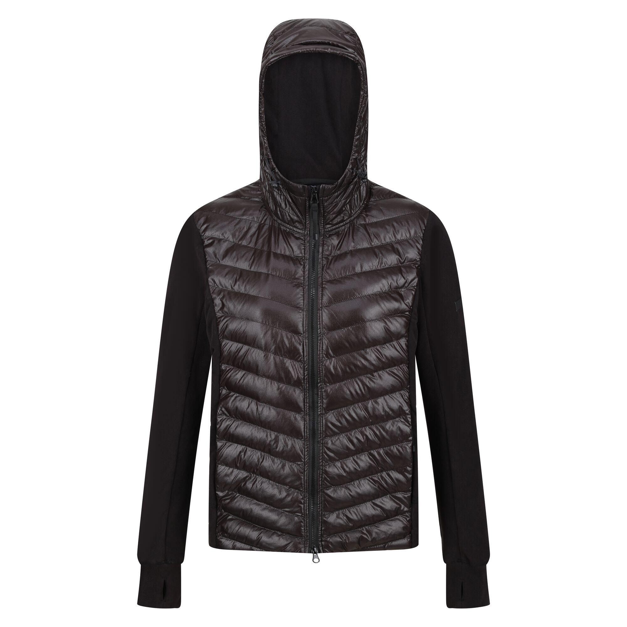 Women's KELTON quilted jacket (Black)