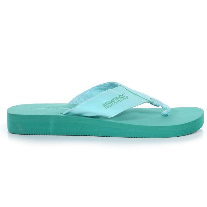 Flipflops "Catarina" Damen Türkis/Ozeanblau