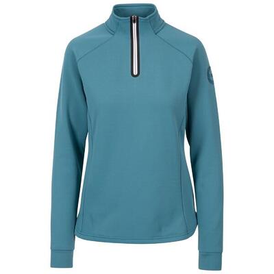 Dames mhairi dlx top met lange mouwen (storm blauw)