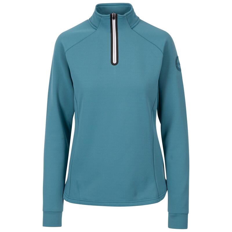 Dames Mhairi DLX Top met lange mouwen (Storm Blauw)