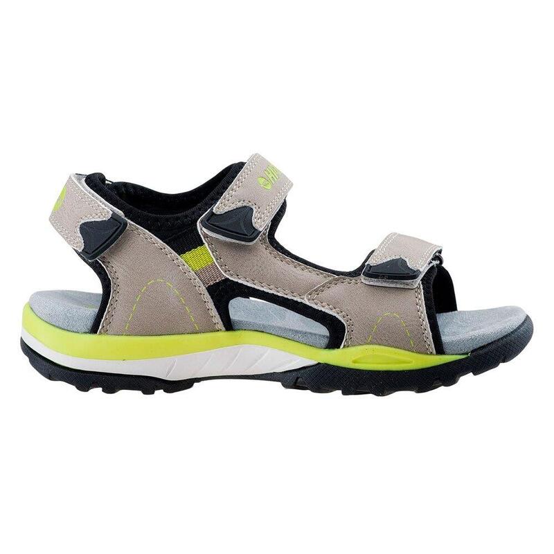 Sandales MALENI Enfant (Noir / Sable / Vert clair)