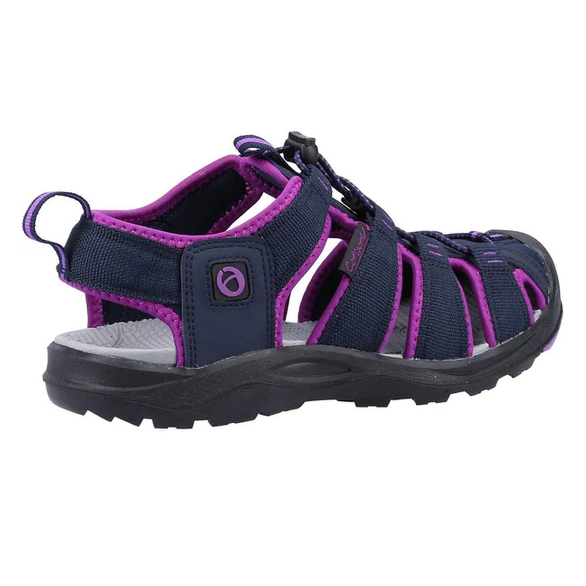 Mens Marshfield Recycled Sandals (Navy/Berry) 2/5