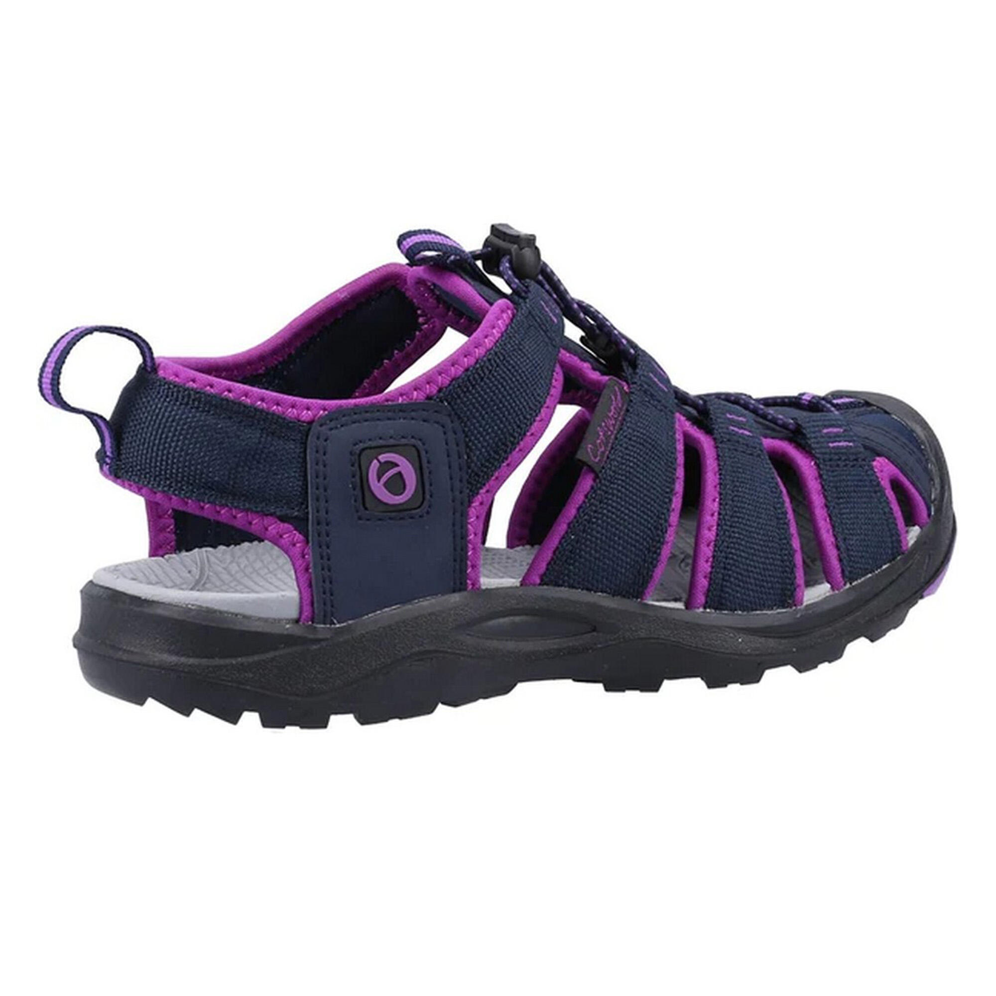 MARSHFIELD Men's sandals (Navy blue / Purple)