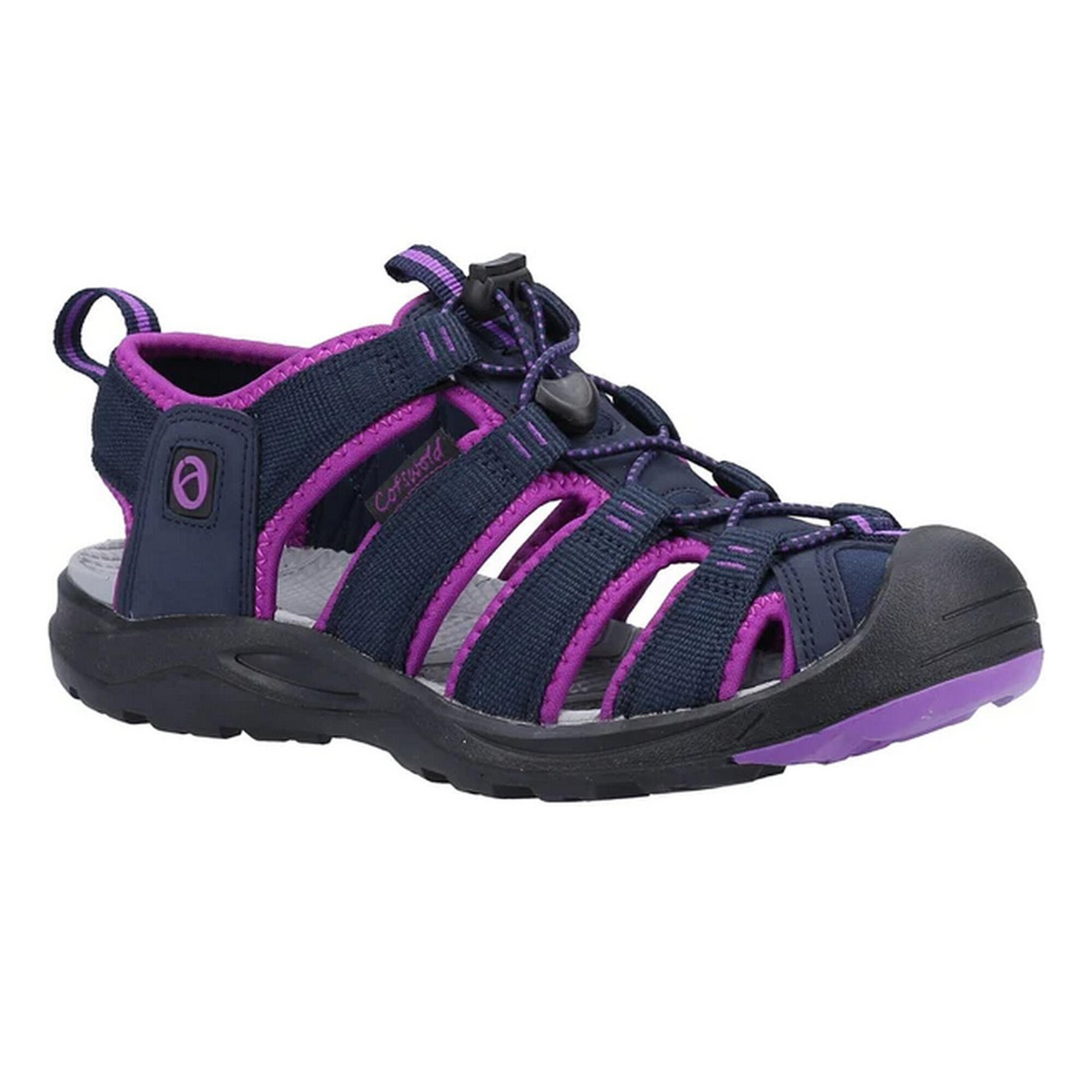 MARSHFIELD Men's sandals (Navy blue / Purple)