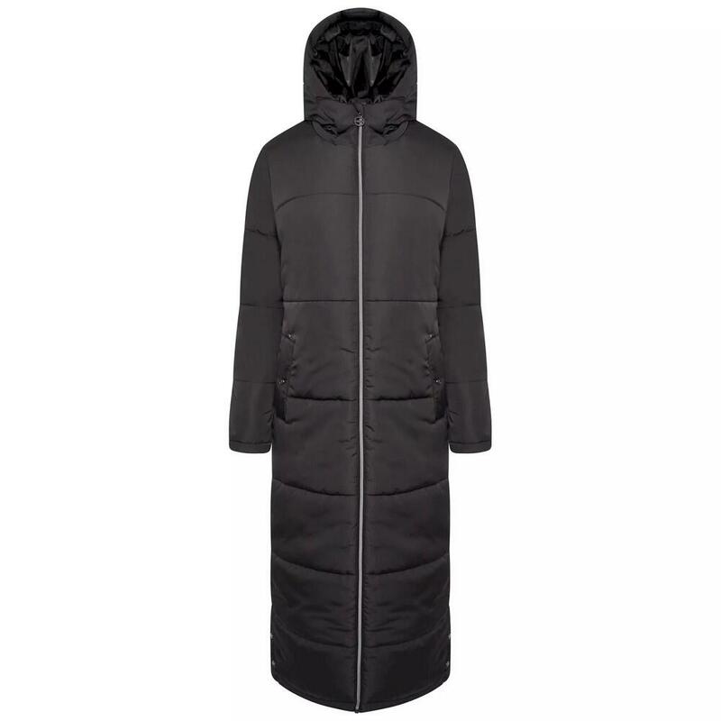 "Reputable" Steppjacke Lang für Damen Schwarz