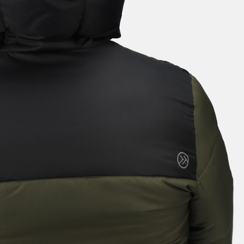 Veste Matelassée Homme (Kaki Foncé / Noir)